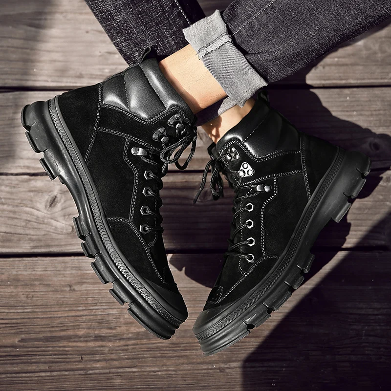 

Casual Men's Sneakers Casual Shoes For Men Man Fashion Sports Leather Leisure Shoe Mens Black Sneakers Causal Flat Sneaker