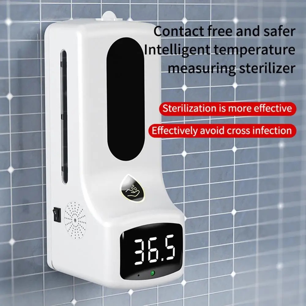 

2 in 1 Infrared Thermometer Digital Automatic Temp Measurement Disinfection Integrated Machine Thermometre Temperature Sensors