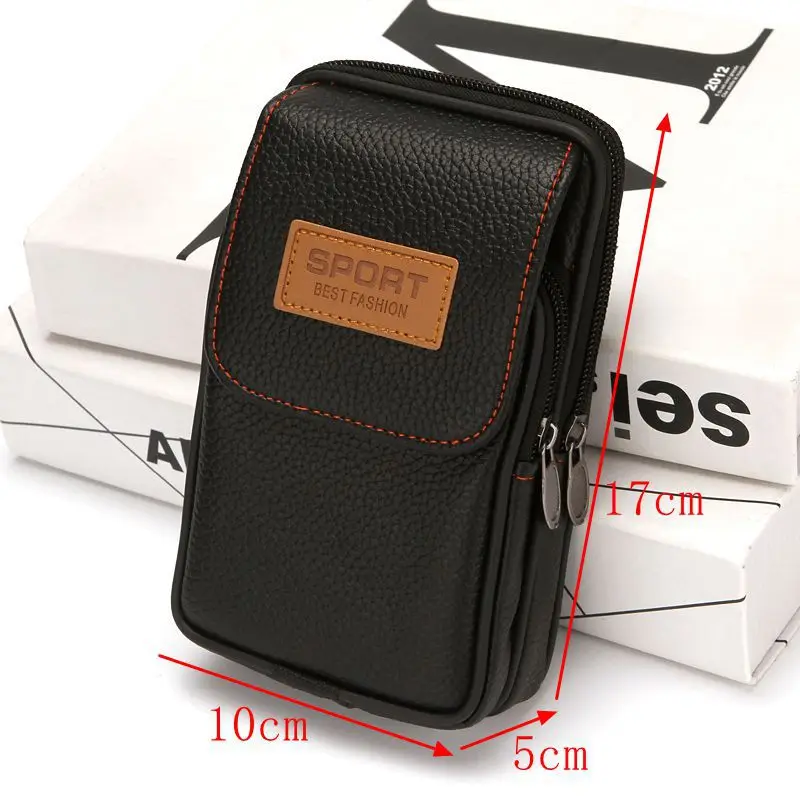 6 5 incn мужские кошельки из искусственной кожи Fannypack Поясные сумки Для мужчин