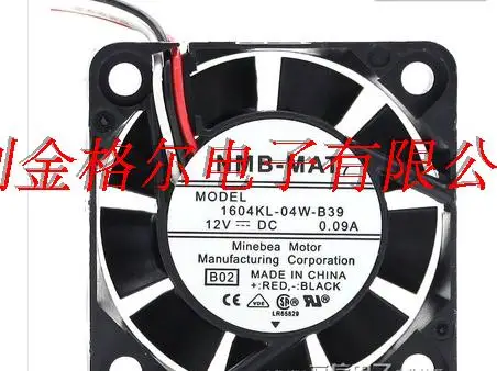 

BRAND NEW 1604KL-04W-B39 ORIGINAL 12VDC 0.09A 40*40*10MM AXIAL FLOW FAN FANS