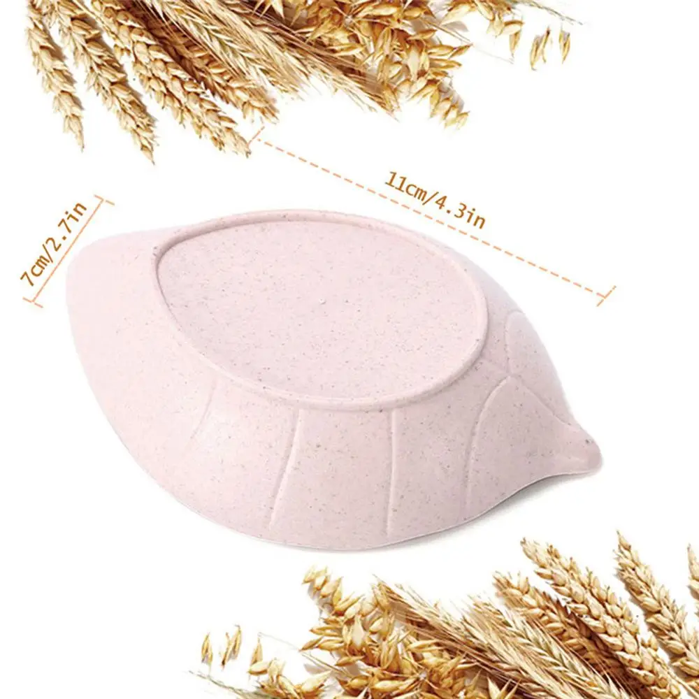 Пшеничная универсальная чаша для приправ 1 шт. в форме сердца приправа маленькие