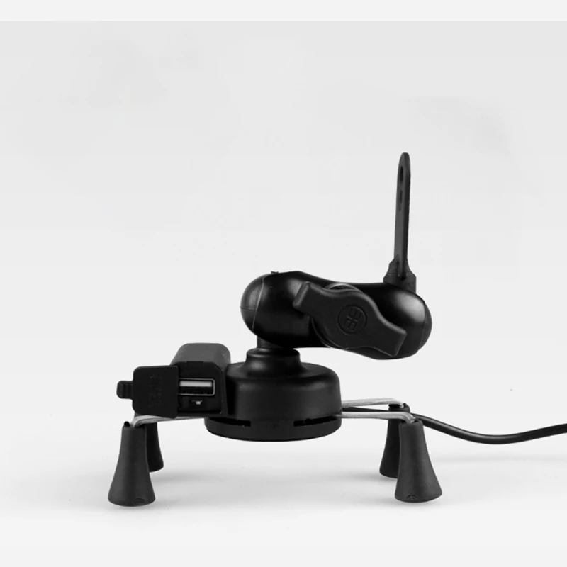 Заряжаемый мотоциклетный велосипедный держатель для телефона GPS кронштейн