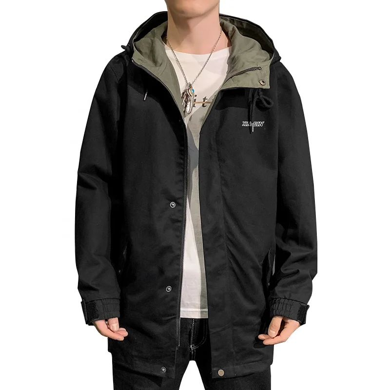 

Мужская куртка-пуховик черного цвета на заказ оптом 2021