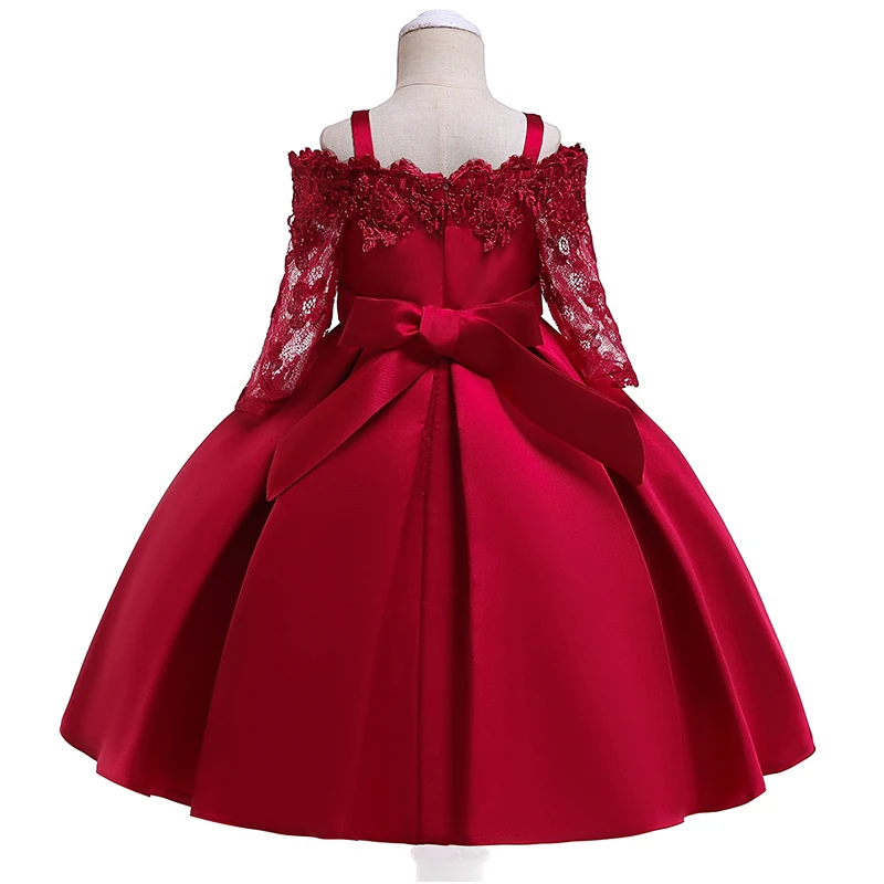 Платье для девочек-подростков 3-10 лет свадебное рождественское платье принцессы