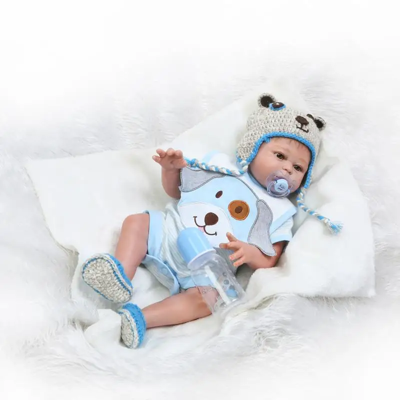 

Bebe reborn кукла для девочек и мальчиков 50 см полностью силиконовый корпус банка для купания reborn baby dolls игрушки, Рождественский подарок