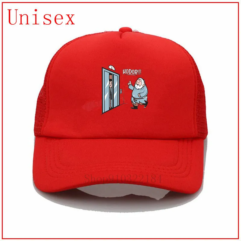 Черная бейсболка hodor с изображением Трампа женская кепка Дональда мужские