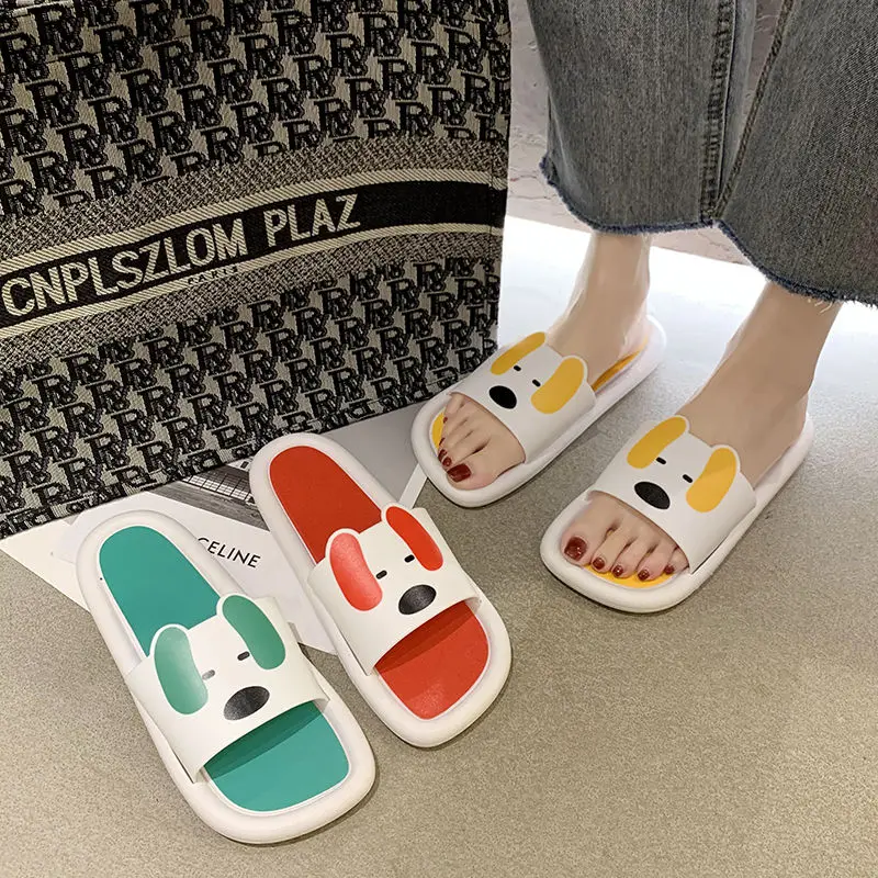 

Universal Quick-drying Thickened Non-slip Sandals Thick Sole House Slippers Bathroom Footwear Summer Beach Sandal Slipper