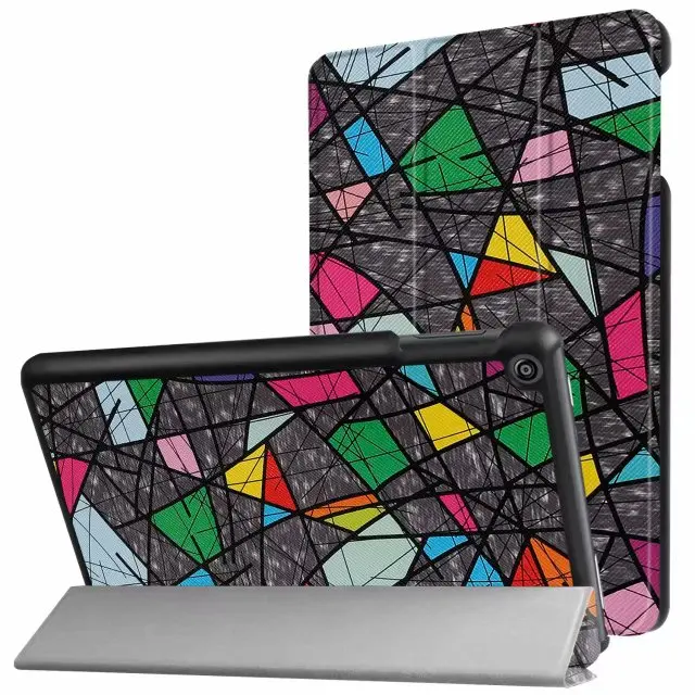 style 8 Для Amazon kindle fire hd 8 цветной принт из искусственной кожи флип умный чехол для kindle fire hd8+ Бесплатный 3 подарка - Цвет: style 8