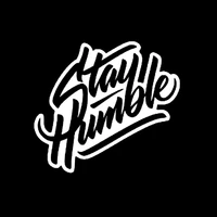 Funny STAY HUMBLE Kanji Fashion Sticker Decal Cover Scratches Car Sticker Pvc 13cm X 12cm