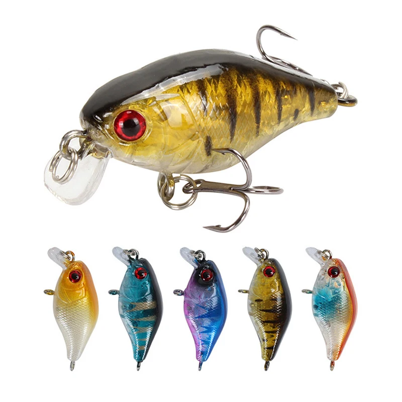 

1 шт. приманка для ловли рыбы, качественная блесна приманка 3D глаза, твердая приманка песка искусственный воблер блесна, приманка, рыболовны...