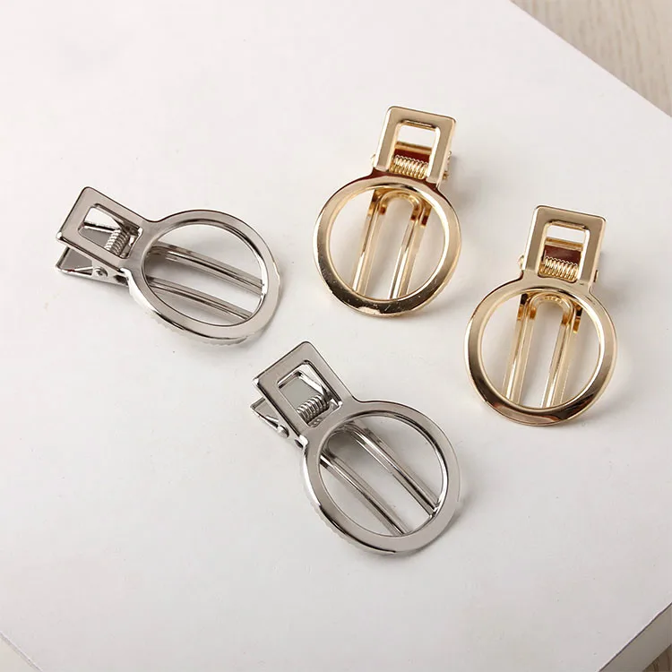 Круглый полый краевой зажим корейский для волос аксессуары ручной работы