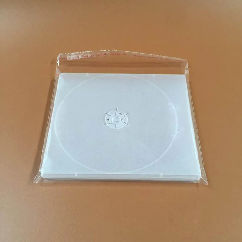 Пластиковые пакеты для хранения компакт-дисков и DVD 200 шт