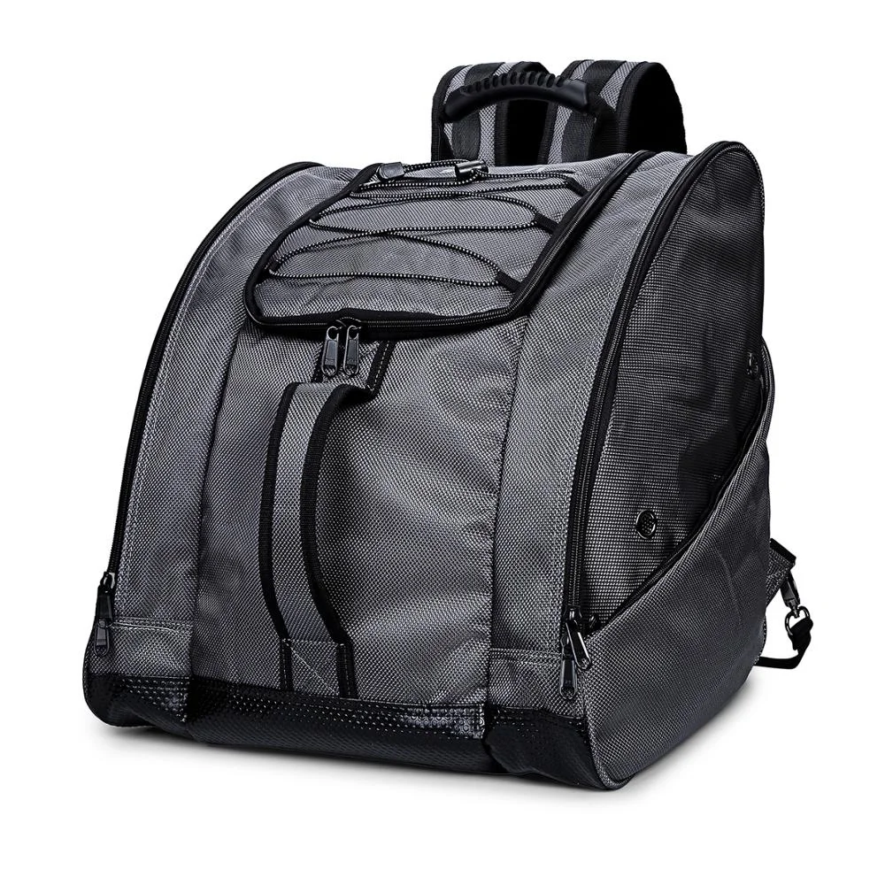 

Capacity Ski Bag Large Suitable For Ski Shoes Helmets And Snowboard Boots Waterproof And Beautiful Suitable For Travel Gray