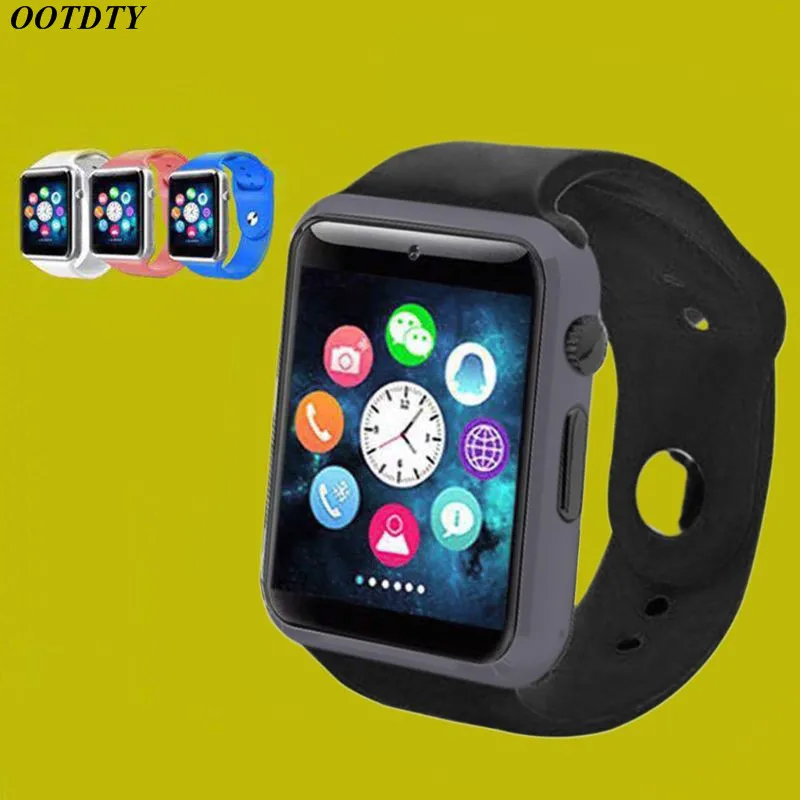 Bluetooth Smart Wrist Watch Kids Phone A1 w/Camera Pedometer Calling Band | Электроника