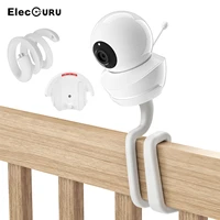 flexible twist mount bracket for babysense hd s2 v43 video baby monitor cameraattaches to crib cot shelves or furniture
