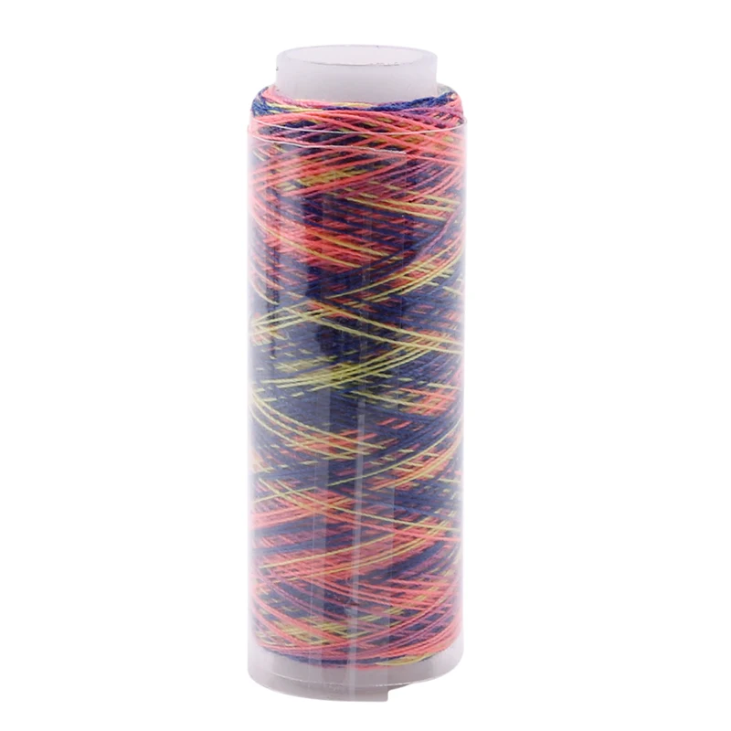 5 шт. Радужная цветная нить для шитья ручное стеганое шитье вышивки волокна DIY