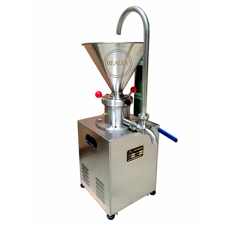 

Chocolate soy sauce jam chili sauce sesame paste peanut butter stainless steel colloid mill machine