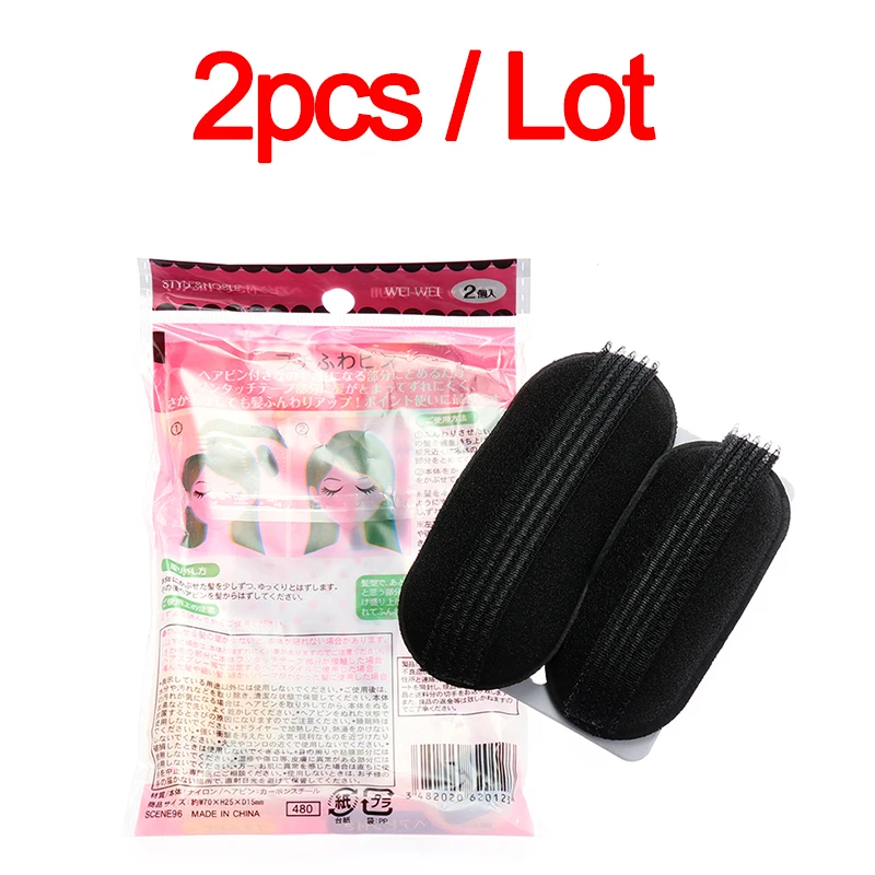 2 шт. вставки для объема волос в Корейском стиле невидимая заколка новинка модная