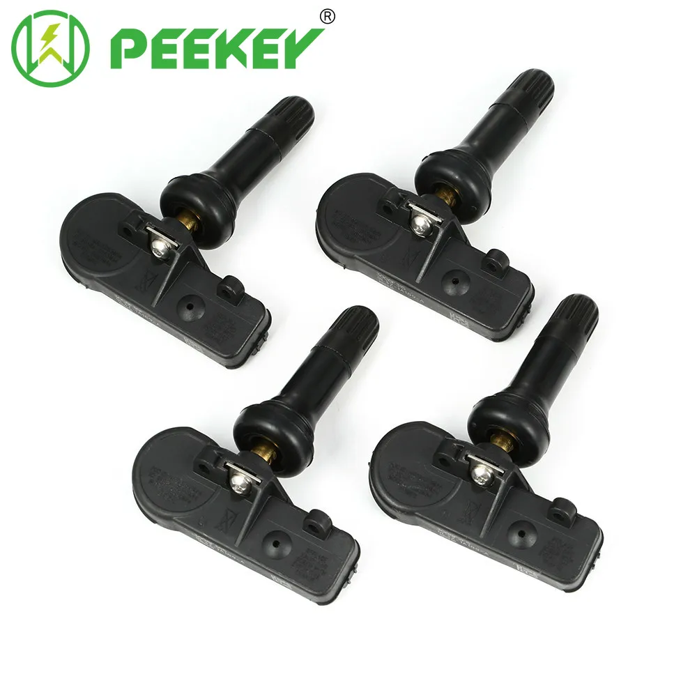 

PEEKEY 4PCS Tire Pressure Monitor Sensor TPMS 9L3T-1A180-AF For Ford Focus Mustang Fusion Taurus Lincoln 9L3T-1A180-AF