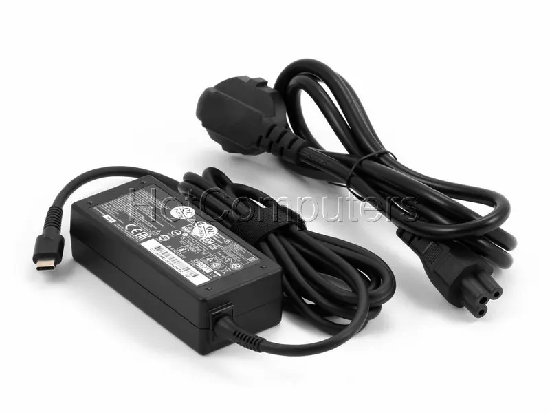 Блок питания для HP Elite x2 1012 G1 (TPN-CA01, TPN-CA02) 3A, 15V, 45W, разъем USB Type-C