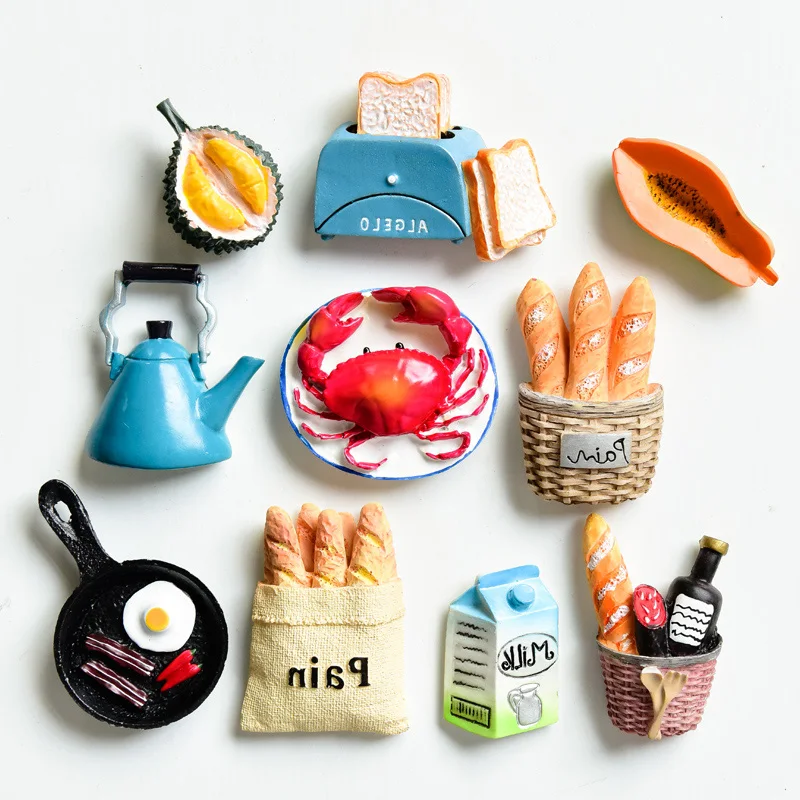 3D Магнитные наклейки на холодильник магнит персонализированные креативные