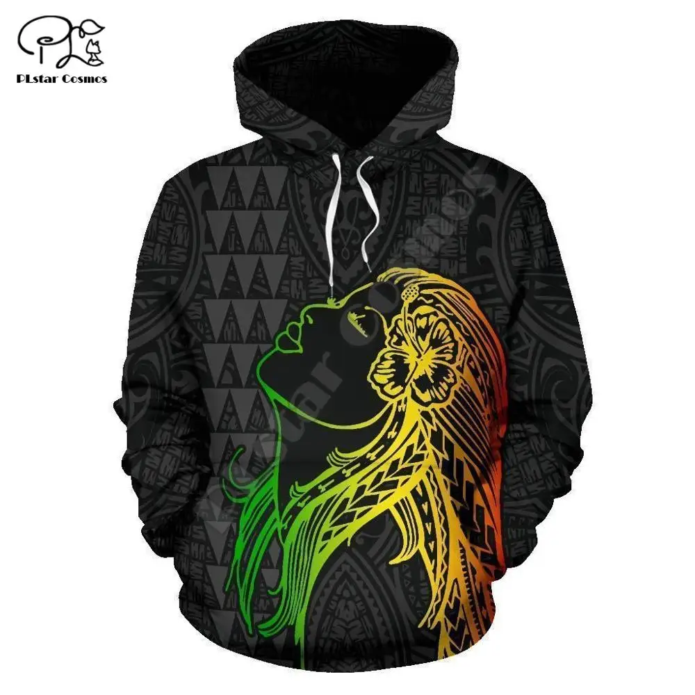 

PLstar Cosmos 3D Printed Kanaka Polynesian Tribal Fashion Unisex Harajuku Streetwear Funny Casual Hoodies/Sweatshirt/Jacket