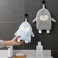 cartoon animal wipe hanging bathing towels kitchen anti grease wiping rags cleaning cloth wipe glass cloth cleaning rag