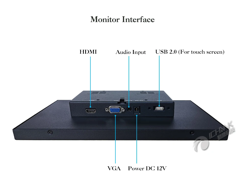 ZB116TC-253D/11," 12" дюймовый 1920x1080p ips широкоформатный HDMI драйвер бесплатный емкостный сенсорный ЖК-экран монитор ПК