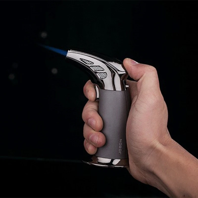 Обеденная настольная газовая зажигалка Jobon ветрозащитная надувная Бутановая