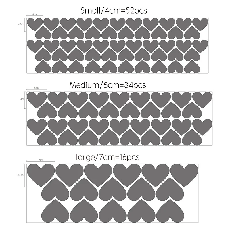 

Baby Girl Room Decorative Stickers Gold Heart Wall Sticker For Kids Room Wall Decal Stickers Room Decoration Kids Wall Stickers