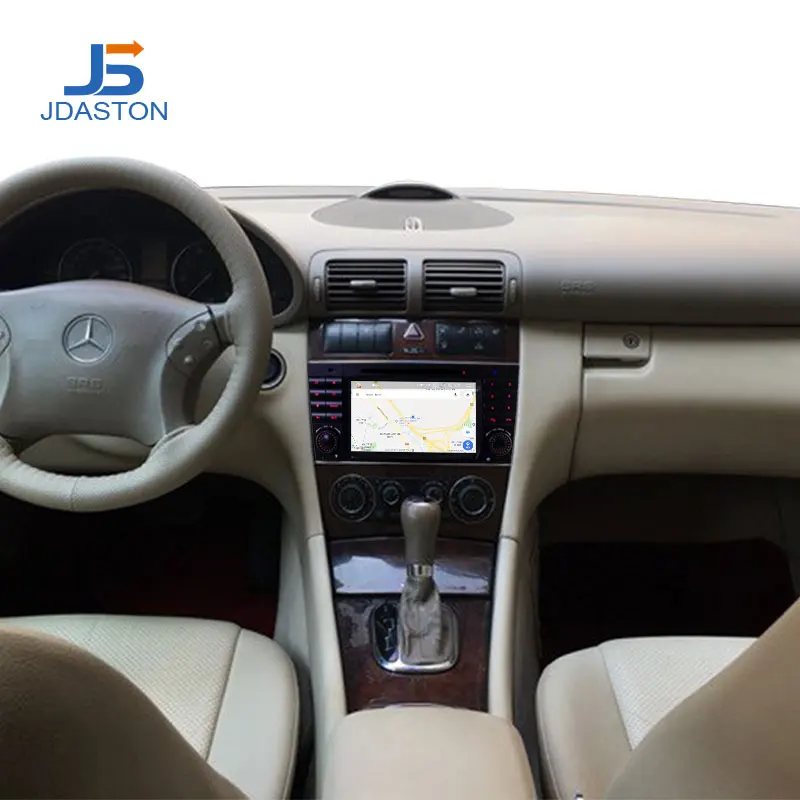 JDASTON Android 9,0 автомобильный dvd-плеер для Mercedes Benz Sprinter W203 A180 Viano Vito a-класс gps стерео 2 Din автомагнитола 4g+ 64g dsp