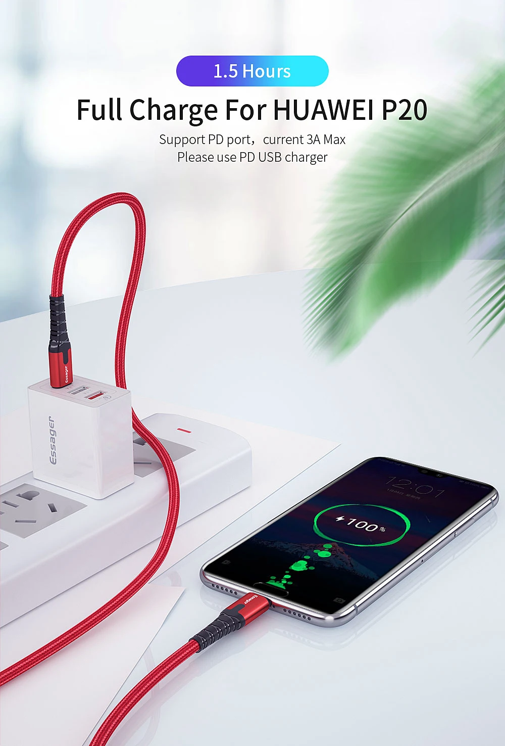 Кабель Essager 60 Вт usb type-C-USB C для samsung S10 S9 Macbook Pro Quick Charge 4,0 USBC PD быстрое зарядное устройство USB-C-кабель type-C