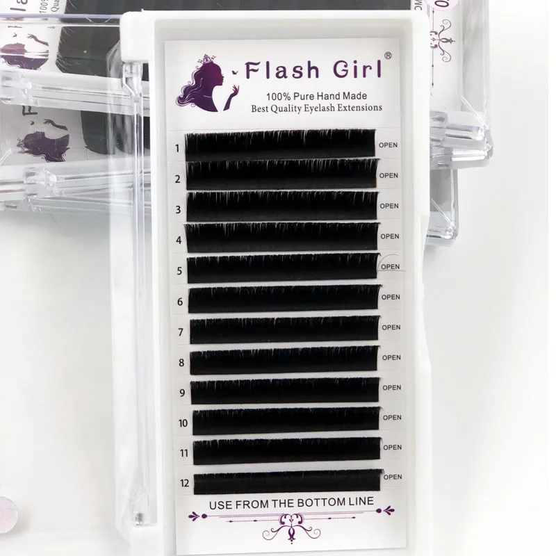 Flash girl Auto Fans ресницы цветущие для наращивания чтобы сделать веер автоматические