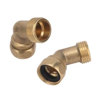 34 male thread to 34 female thread brass elbow connector oil water gas plumbing pipe fittings irrigation quick adapters