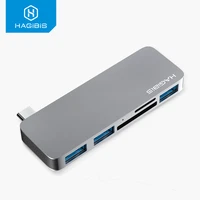 Hagibis USB Hub Type SD TF Card Reader USB 3 1 HUB Adapter high speed for MacBook Air Pro Huawei Xiaomi Samsung