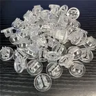 Пластиковые Визитки 10 шт., уникальные прозрачные фиксированные реквизиты для 2 мм картонных настольных игр