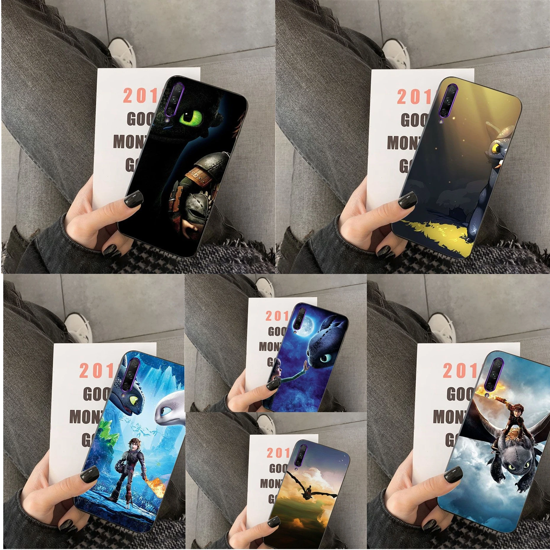 Мягкий силиконовый чехол из ТПУ для телефона huawei Y7pro y9 2018 y6 Y7 prime Y6pro