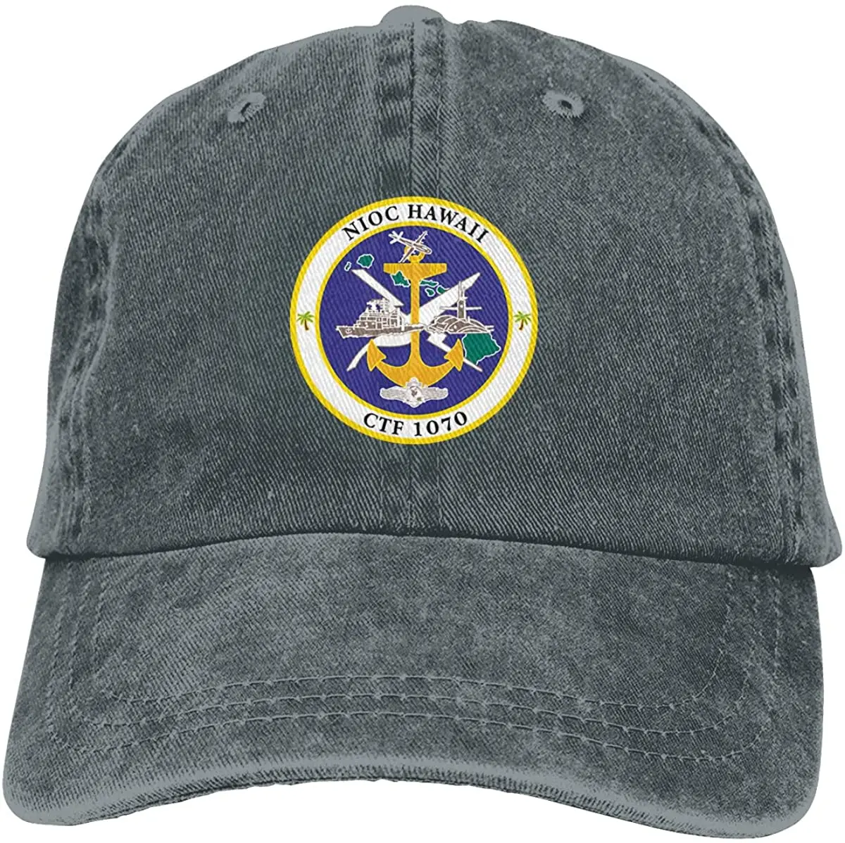 

NIOC Hawaii CFT-1070 Unisex Adult Denim Hats Cowboy Hat Dad Hat Driver Cap