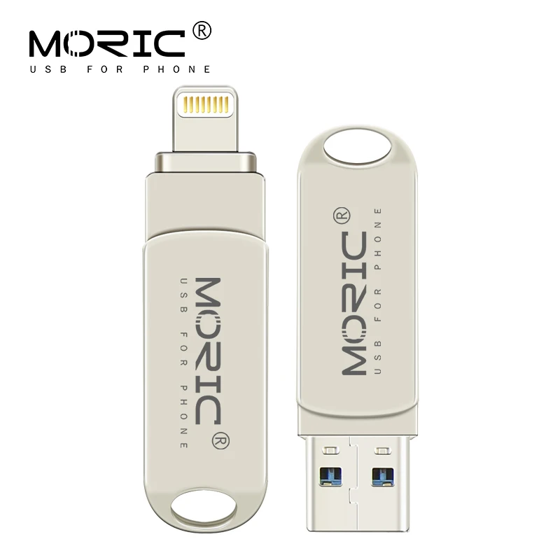 

Mini USB Memory Stick 128GB OTG USB Flash Drive For iPhone 64GB Pendrive Flash Disk For iOS iPad Android Type-C 256GB USB 3.0