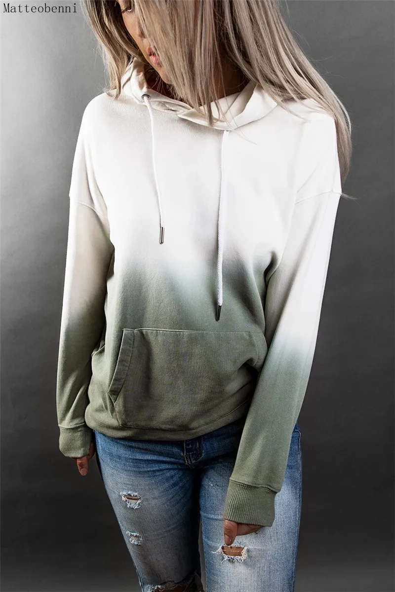 Женская Повседневная Толстовка с капюшоном и завязками осень 2020 топы длинным