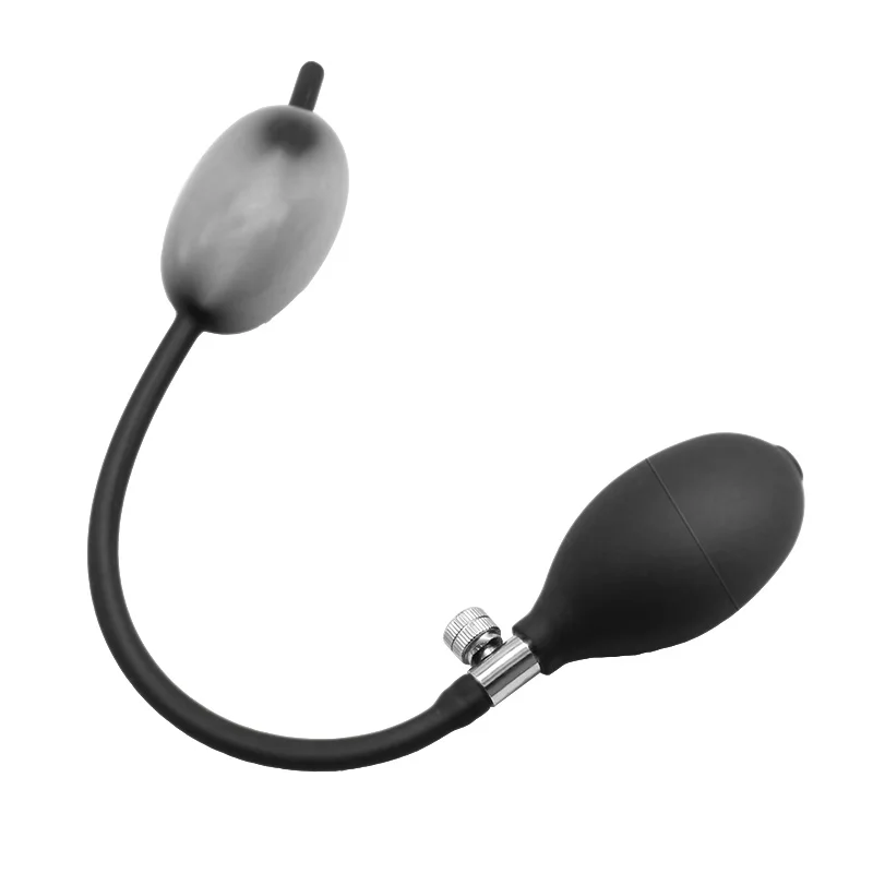 Надувная пробка исходящий анальный расширитель фаллоимитатор Силиконовый