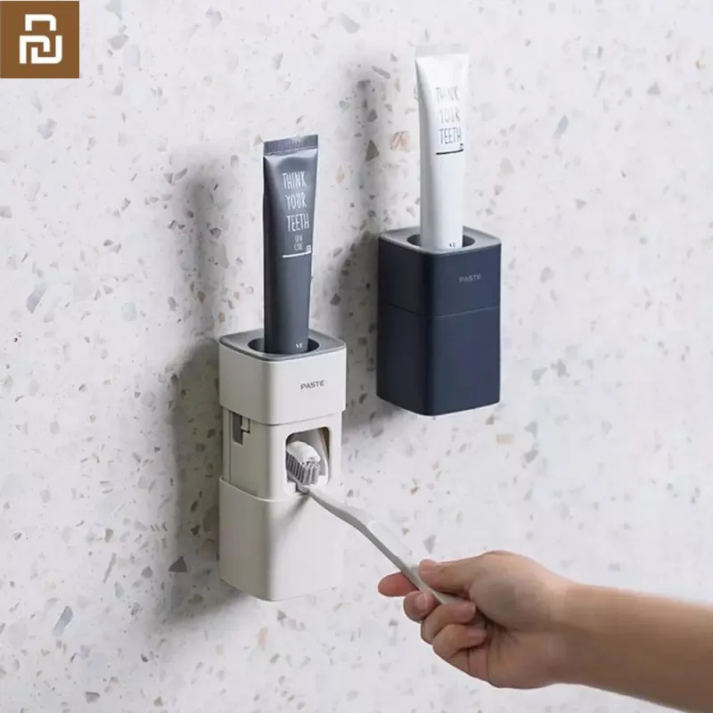 

Youpin Automatic lazy toothpaste squeezer Wall-mounted non-punch toothpaste squeezer automatic Toothpaste Dispenser Device