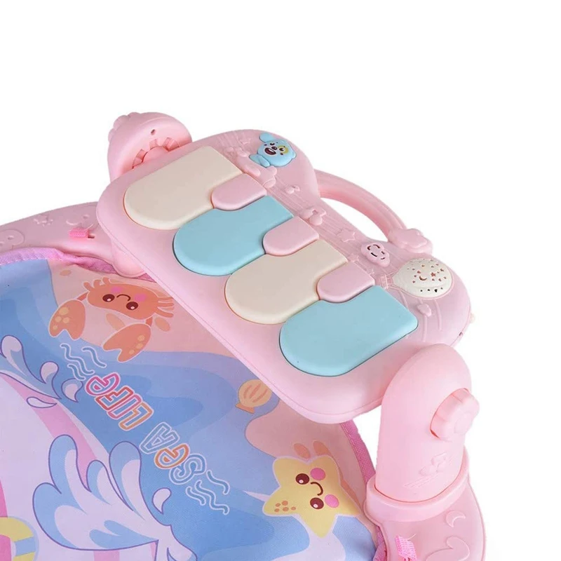 

Baby Pedal Piano Baby Music Fitness Frame Toy Baby Game Pad Music Pedal
