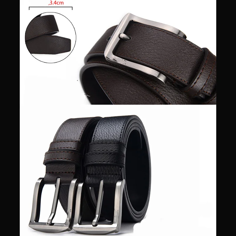 MINGLILONG 2019 трендовые аксессуары черные ремни с серебряной пряжкой мужские класса