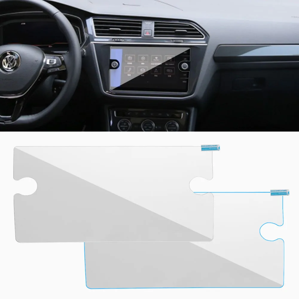 

8 Inch Cluster Scratch Protection Film Car Navigation Screen Protector Sticker for Volkswagen Tiguan Atlas 2018 2019