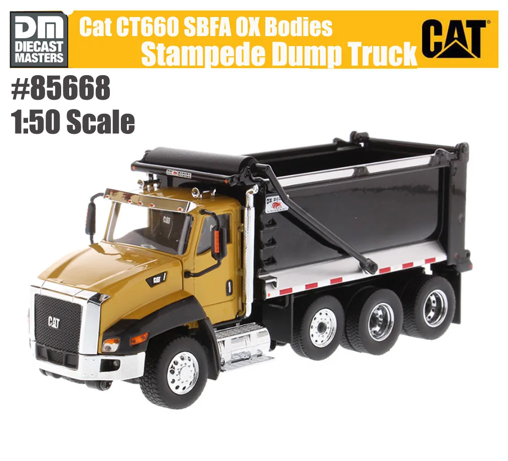 Новинка 2021 самосвал Caterpillar 1/50 Scale CAT CT660 SBFA с телами Ox модель 85668 | Игрушки и хобби