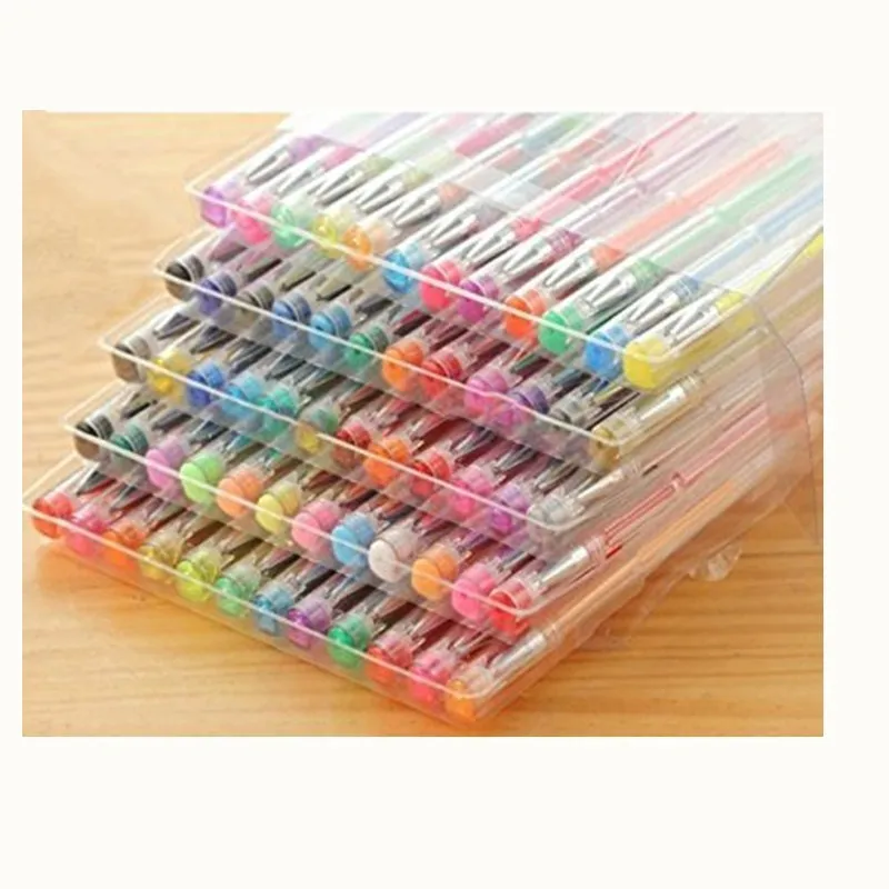 

48/100pcs/set Colorful Highlighter Fluorescent highlight Student Multicolor Hand Note Neon marker For School Poster