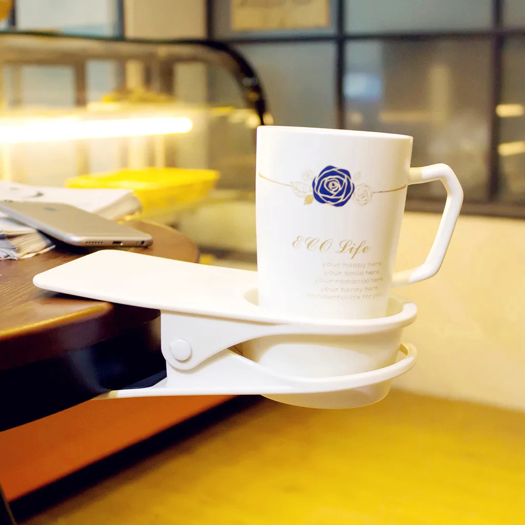 Новый универсальный держатель для чашек напитков зажим стола кофе и дома офиса