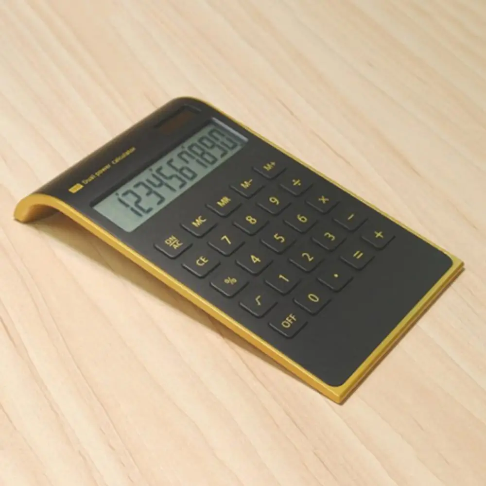 

New Desktop Calculator Dual Power Handheld Desktop Calculator with Large LCD Display Big Sensitive Button Commercial Tool