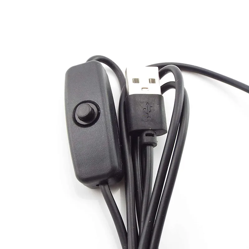 Удлинительный USB-кабель 1 м 5 В 2-контактный провод питания переключатель 501